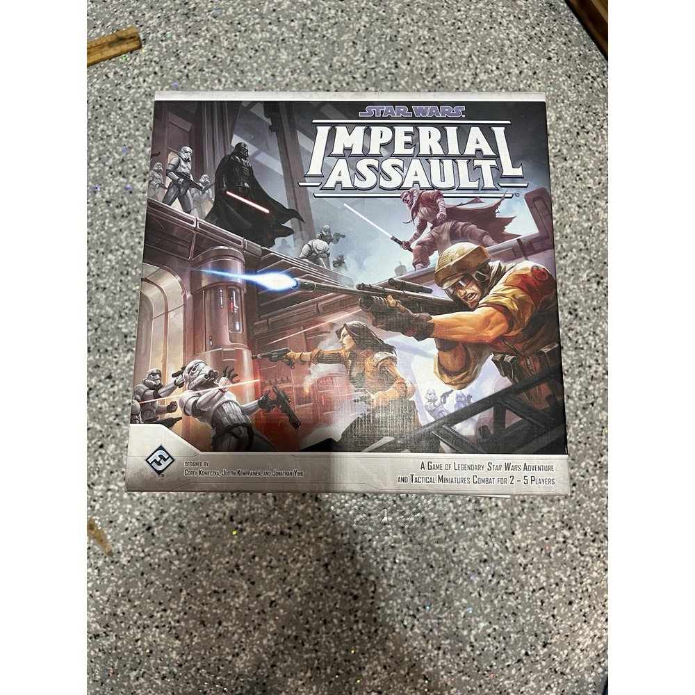 Star Wars Imperial Assault Board Game Fantasy Flight Miniatures Complete